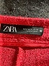 Zara Tweed Red Shorts Size S - photo 3