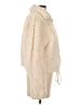 Elevenses 100% Polyester Ivory Faux Fur Jacket Size S - photo 4
