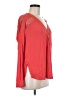 Free People Red Long Sleeve Blouse Size M - photo 4