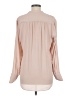 BCBGMAXAZRIA 100% Polyester Pink Long Sleeve Blouse Size M - photo 2