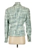 Kasper 100% Acrylic Tweed Teal Blazer Size 4 - photo 2