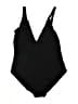 Coco Reef Solid Black One Piece Swimsuit Size XL - photo 2