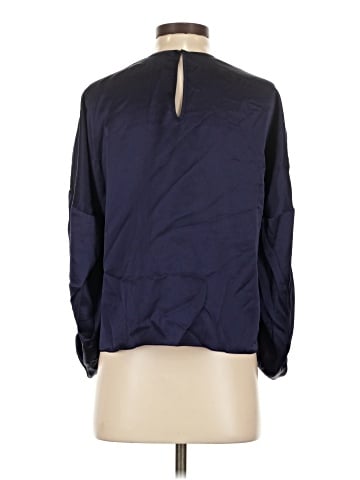 Parker 3/4 Sleeve Silk Top (view 2)
