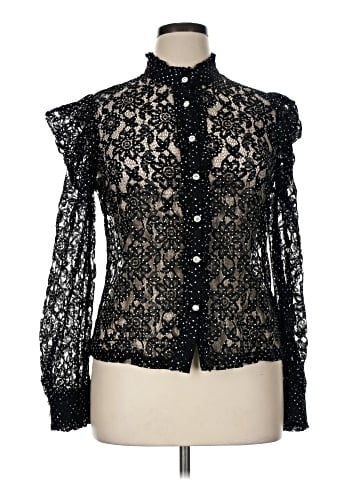 Lulus Long Sleeve Blouse (view 1)