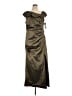 Xscape Green Casual Dress Size 16 - photo 1
