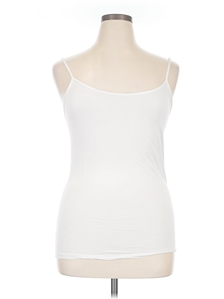 Pre-owned Pro-fit Tank Top White Strapless Neckline Tops