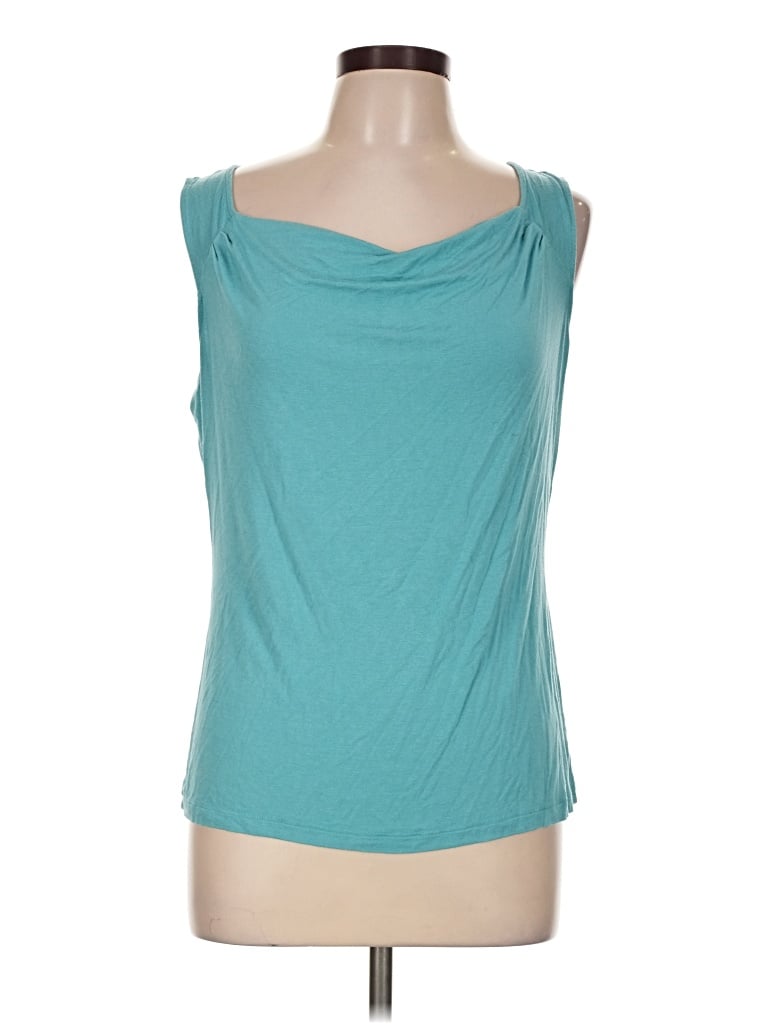 Pre-owned Relativity Sleeveless T-shirt In Teal