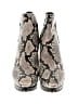 ALLSAINTS Animal Print Ivory Ankle Boots Size EU 41 - photo 2