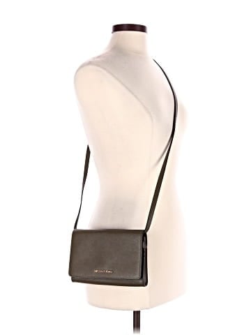 MICHAEL Michael Kors Leather Crossbody Bag (view 2)