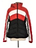 Mountain Warehouse 100% Polyester Color Block Black Red Snow Jacket Size 12 - photo 1