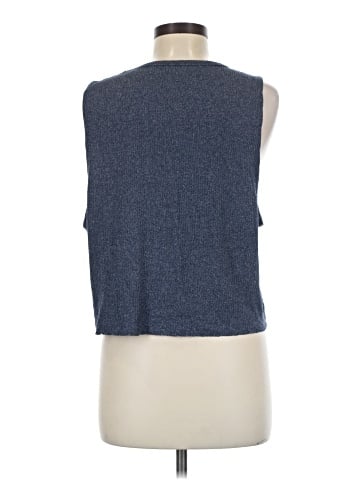 Aqua Sleeveless T-Shirt (view 2)