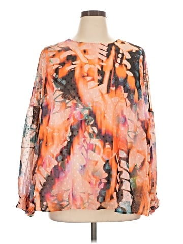 Torrid Long Sleeve Blouse (view 1)
