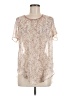 Bellatrix Ivory Short Sleeve Blouse Size M - photo 1