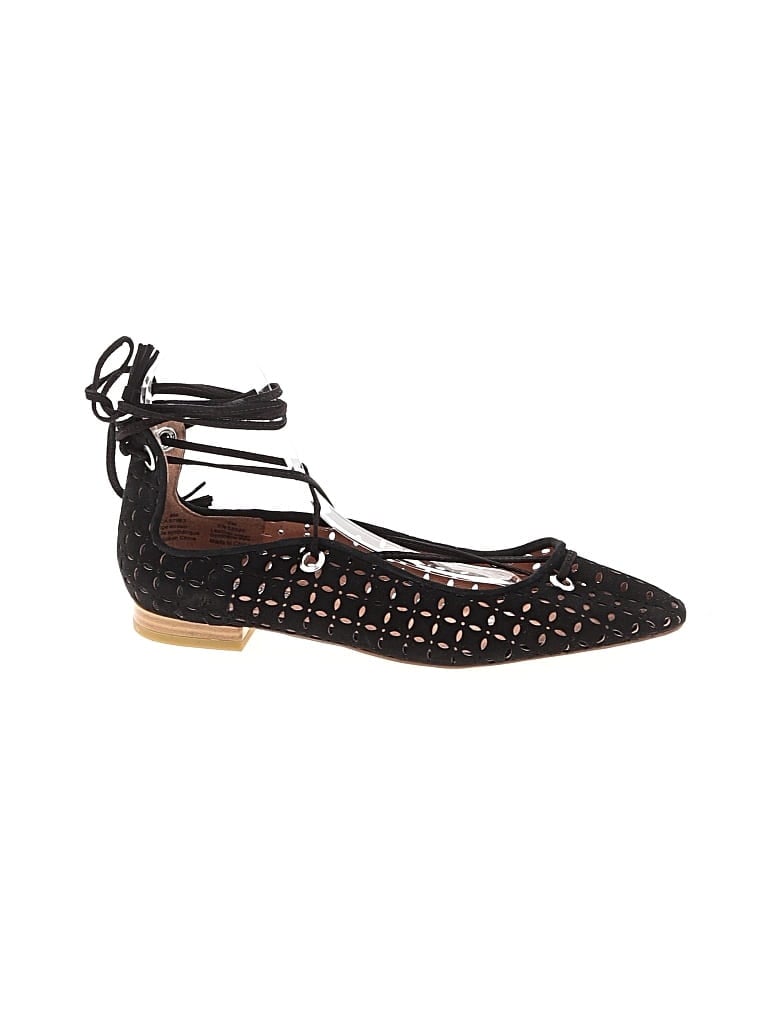 Pre-owned Halogen Flats In Black