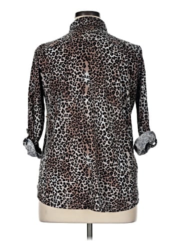 New York Laundry 3/4 Sleeve Blouse (view 2)
