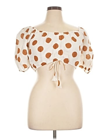 Energie Short Sleeve Blouse (view 1)