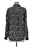 Joie 100% Polyester Animal Print Gray Long Sleeve Blouse Size M - photo 2