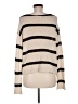Pull&Bear Stripes Ivory Pullover Sweater Size M - photo 2
