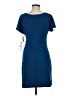 Leith Solid Blue Casual Dress Size M - photo 2
