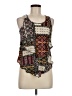 A. Byer Brown Sleeveless Blouse Size M - photo 1