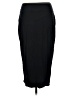 Athleta 100% Elastane Solid Black Formal Skirt Size M - photo 2