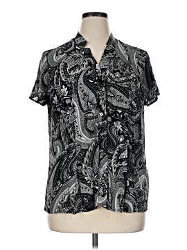 Dana Buchman Short Sleeve Blouse