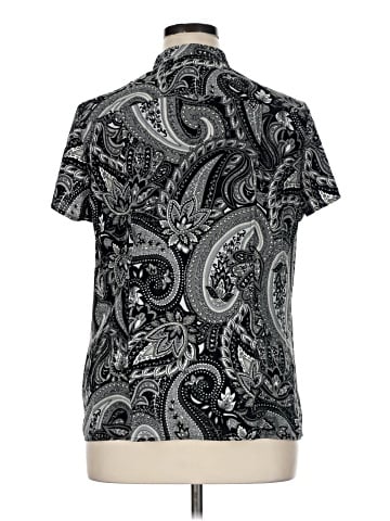 Dana Buchman Short Sleeve Blouse (view 2)