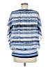 Style&Co 100% Polyester Blue 3/4 Sleeve Blouse Size L - photo 2
