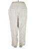 Old Navy Stripes Gray Linen Pants Size 3X - photo 2
