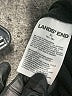 Lands' End Solid Black Track Pants Size 14 - 16 - photo 4