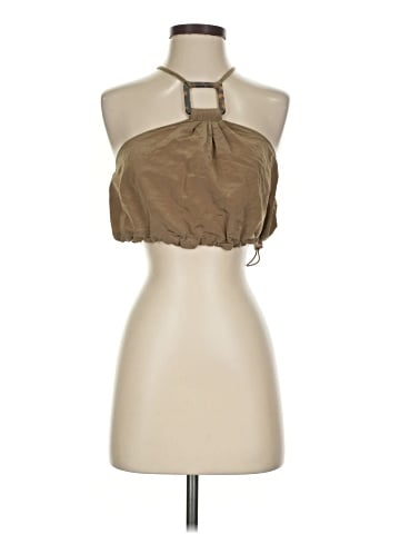 Olivaceous Sleeveless Blouse (view 1)