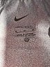 Nike 100% Polyester Chevron-herringbone Gray Athletic Shorts Size M - photo 3