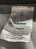 Adidas 100% Polyester Gray Zip Up Hoodie Size 6 - photo 3