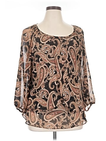 Tamara H. 3/4 Sleeve Blouse (view 1)