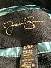 Jessica Simpson 100% Polyester Metallic Silver Teal Snow Jacket Size 6X - photo 3