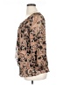 Tamara H. 100% Polyester Brown 3/4 Sleeve Blouse Size XL - photo 5