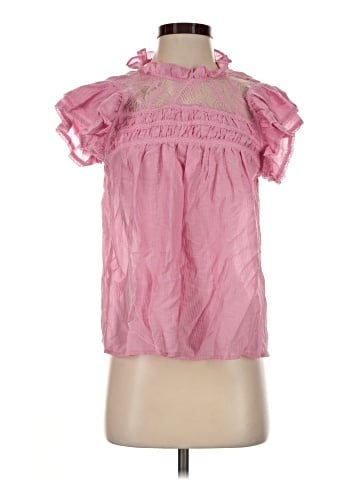 Laura Ashley Short Sleeve Blouse (view 1)