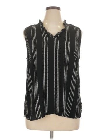 Ann Taylor Factory Sleeveless T-Shirt (view 1)