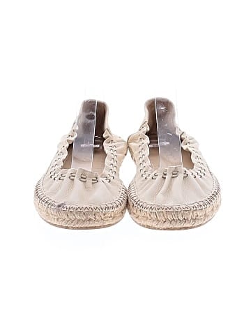 Jimmy Choo Leather Espadrille Flats (view 2)