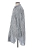 J.Crew Stripes Silver 3/4 Sleeve Button-Down Shirt Size S - photo 5