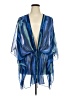Maggie Barnes 100% Polyester Blue Swimsuit Cover Up Size 4X - photo 1