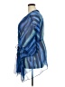 Maggie Barnes 100% Polyester Blue Swimsuit Cover Up Size 4X - photo 5