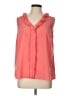Talbots Pink Sleeveless Blouse Size 12 - photo 1
