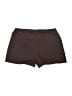 Lands' End Solid Brown Athletic Shorts Size 12 - photo 1