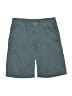 Puma Solid Teal Cargo Shorts Size M (kids) - photo 1