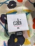 CAbi 100% Polyester Ivory Sleeveless Blouse Size M - photo 7