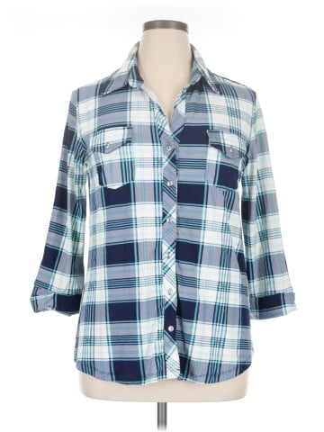 Market and Spruce 3/4 Sleeve Blouse (view 1)