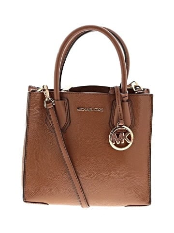 MICHAEL Michael Kors Leather Satchel (view 1)