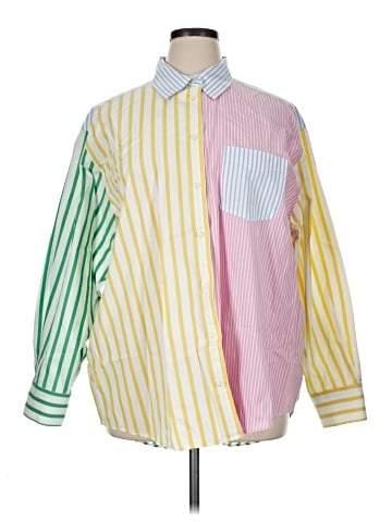 Gap Long Sleeve Button-Down Shirt (view 1)