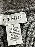 Carmen Carmen Marc Valvo Gray Pullover Sweater Size S - photo 7